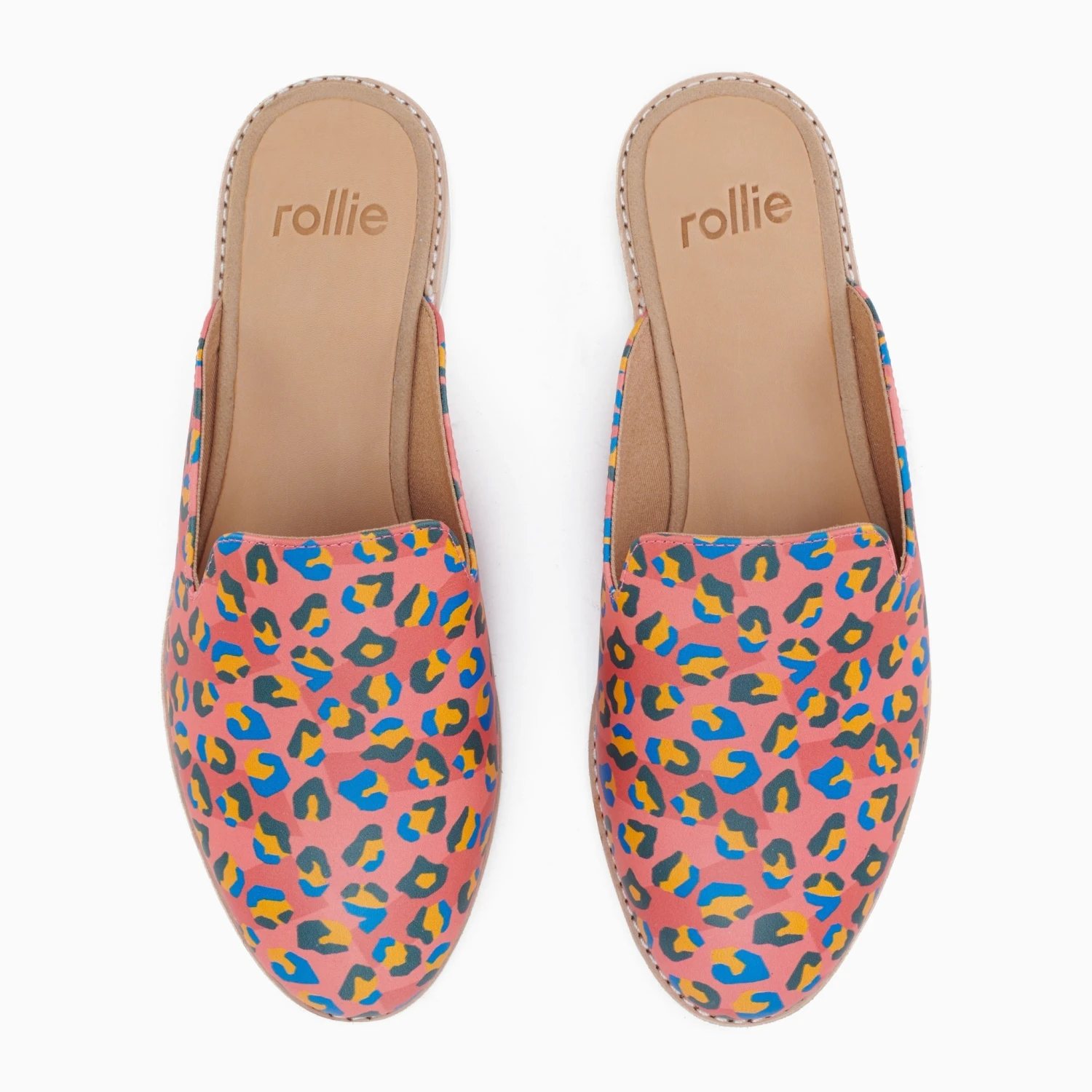 Rollie Nation Derby Mule Fuchsia Leopard All Shoes 9 Rollie Nation Derby Mule Fuchsia Leopard All Shoes