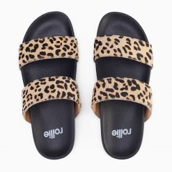 Rollie Nation Tide Strap Camel Leopard/Black Sole