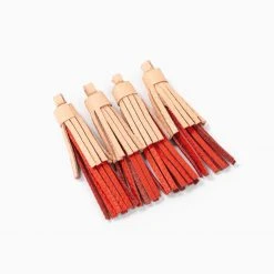 Rollie Nation All Shoes Leather Tassel Set Sunset (4 Per Set)