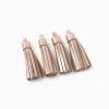 Rollie Nation Leather Tassel Set Rose Gold (4 Per Set) Party Edit 2 Rollie Nation Leather Tassel Set Rose Gold (4 Per Set) Party Edit