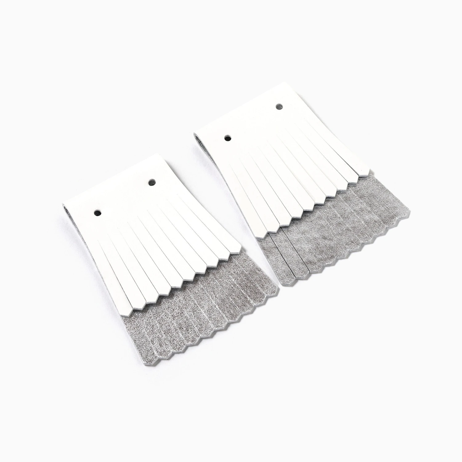 Rollie Nation Party Edit Reversible Leather Kilt Set White / Silver (2 Per Set) 3 Rollie Nation Party Edit Reversible Leather Kilt Set White / Silver (2 Per Set)