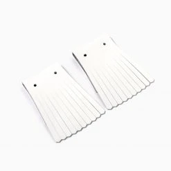 Rollie Nation Party Edit Reversible Leather Kilt Set White / Silver (2 Per Set)