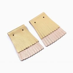 Rollie Nation All Shoes Reversible Leather Kilt Set Rose Gold (2 Per Set)