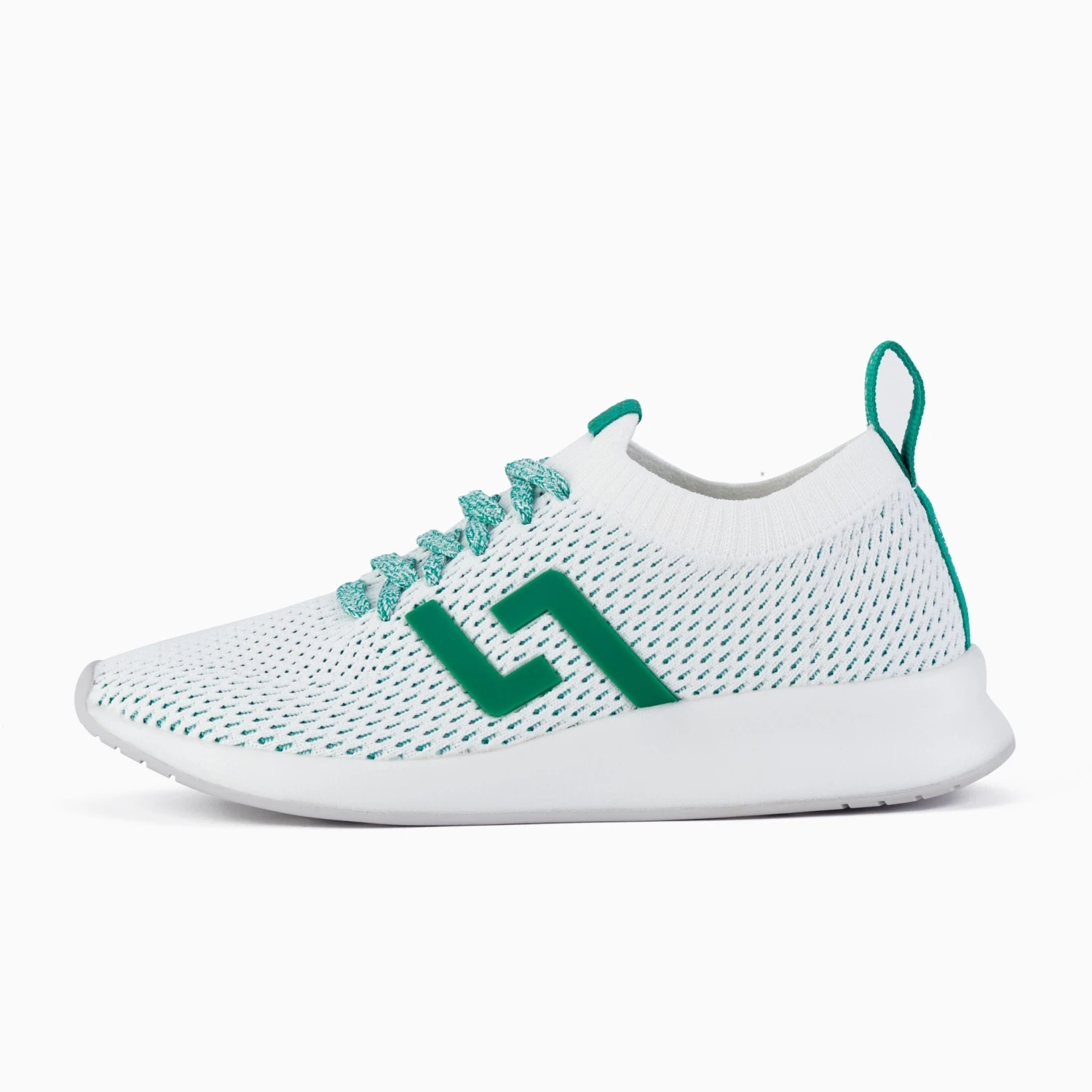 Rollie Nation Bolt Overlay Green/White All Shoes 7 Rollie Nation Bolt Overlay Green/White All Shoes