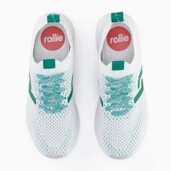 Rollie Nation Bolt Overlay Green/White All Shoes 16 Rollie Nation Bolt Overlay Green/White All Shoes