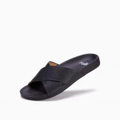 Rollie Nation Tide Cross Slide Black All Shoes