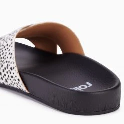 Rollie Nation Tide Cross Slide Snow Leopard All Shoes