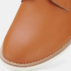 Rollie Nation Vegan Derby Mens Cognac