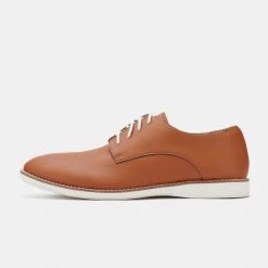 Rollie Nation Vegan Derby Mens Cognac
