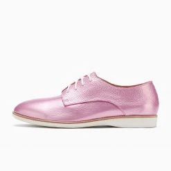 Rollie Nation Derby Super Soft Pink Metallic All Shoes 28 Rollie Nation Derby Super Soft Pink Metallic All Shoes