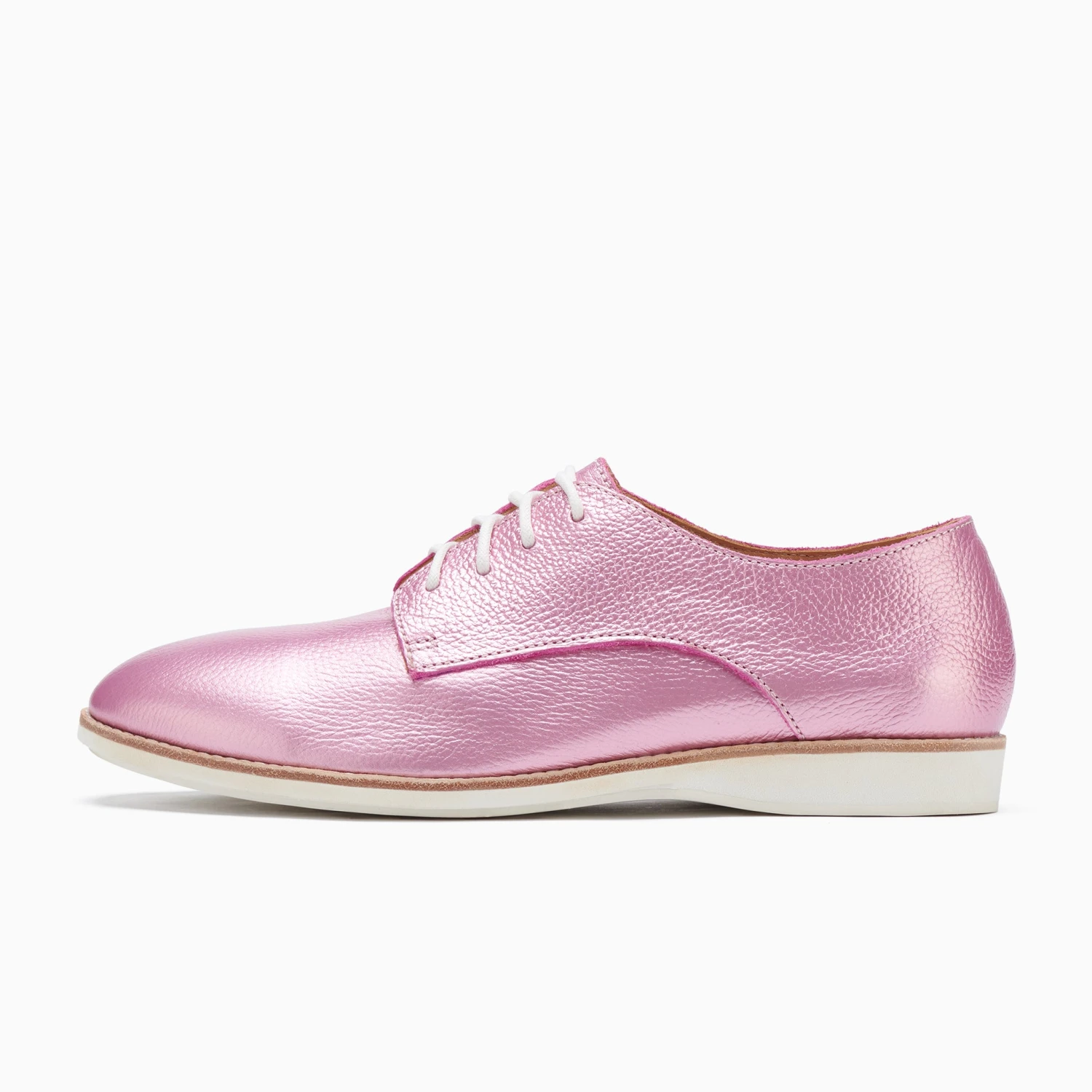 Rollie Nation Derby Super Soft Pink Metallic All Shoes 13 Rollie Nation Derby Super Soft Pink Metallic All Shoes