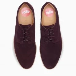 Rollie Nation Derby Mens Merlot/Brick Sole