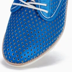 Rollie Nation All Shoes Derby Punch Blue Shimmer