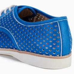 Rollie Nation All Shoes Derby Punch Blue Shimmer