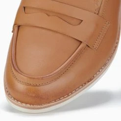 Rollie Nation Penny Loafer Cognac Burnish