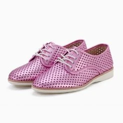 Rollie Nation All Shoes Derby Punch Violet Metallic