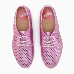 Rollie Nation All Shoes Derby Punch Violet Metallic