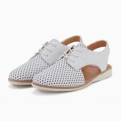 Rollie Nation Slingback Punch White /White Geo All Shoes