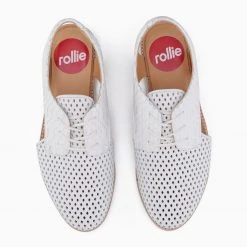 Rollie Nation Slingback Punch White /White Geo All Shoes