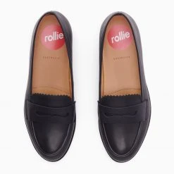 Rollie Nation Penny Loafer All Black