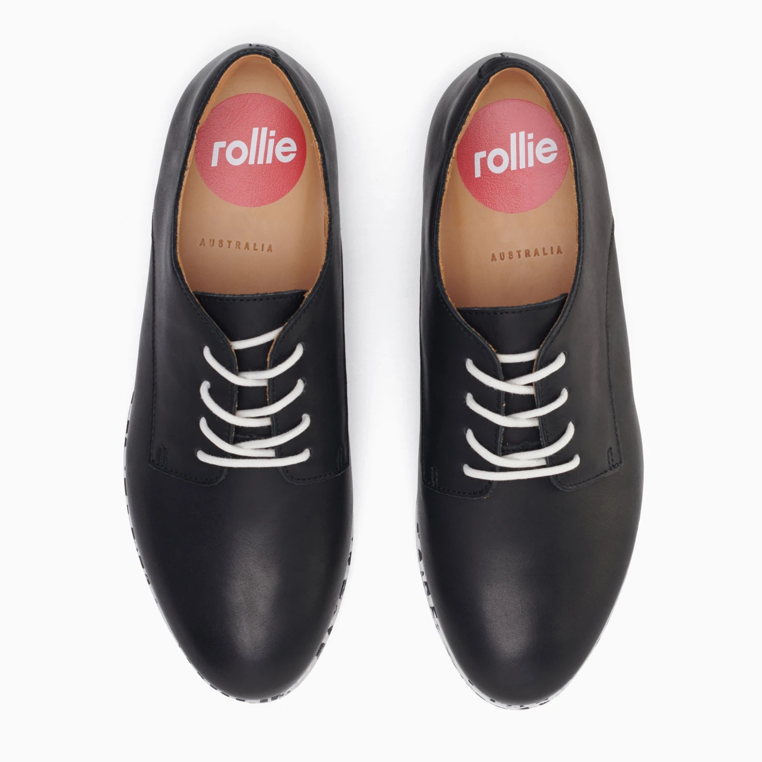 Rollie Nation Derby Black Leopard Outsole All Shoes 9 Rollie Nation Derby Black Leopard Outsole All Shoes