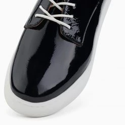 Rollie Nation Back In Stock Derby City Black Crinkle Patent