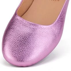 Rollie Nation Ballet Soft Pink Metallic Tumble