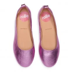 Rollie Nation Ballet Soft Pink Metallic Tumble