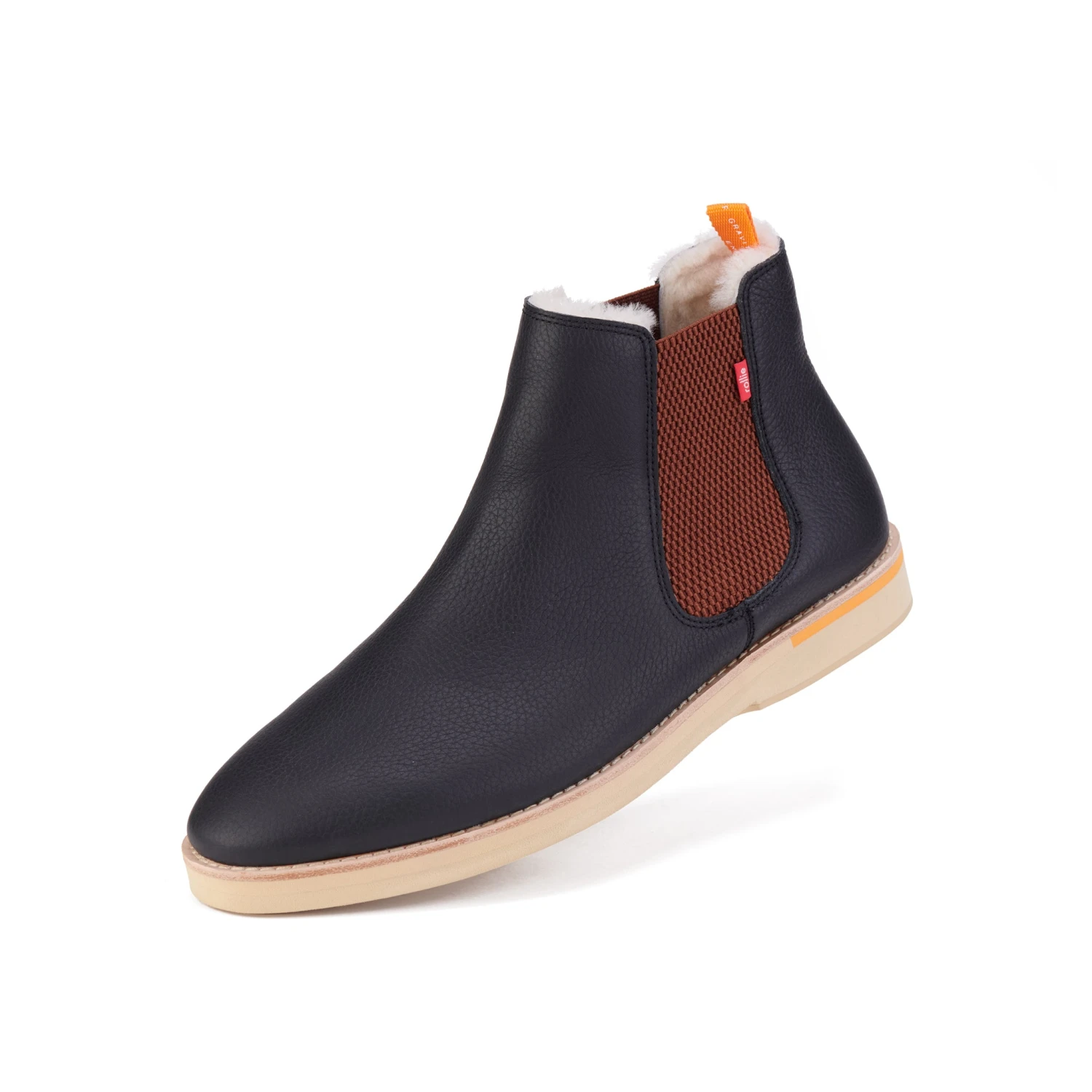 Rollie Nation Chelsea Mens Stack Black Fleece 3 Rollie Nation Chelsea Mens Stack Black Fleece