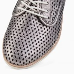 Rollie Nation All Shoes Derby Punch Overlay Pewter/Black