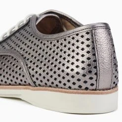 Rollie Nation All Shoes Derby Punch Overlay Pewter/Black