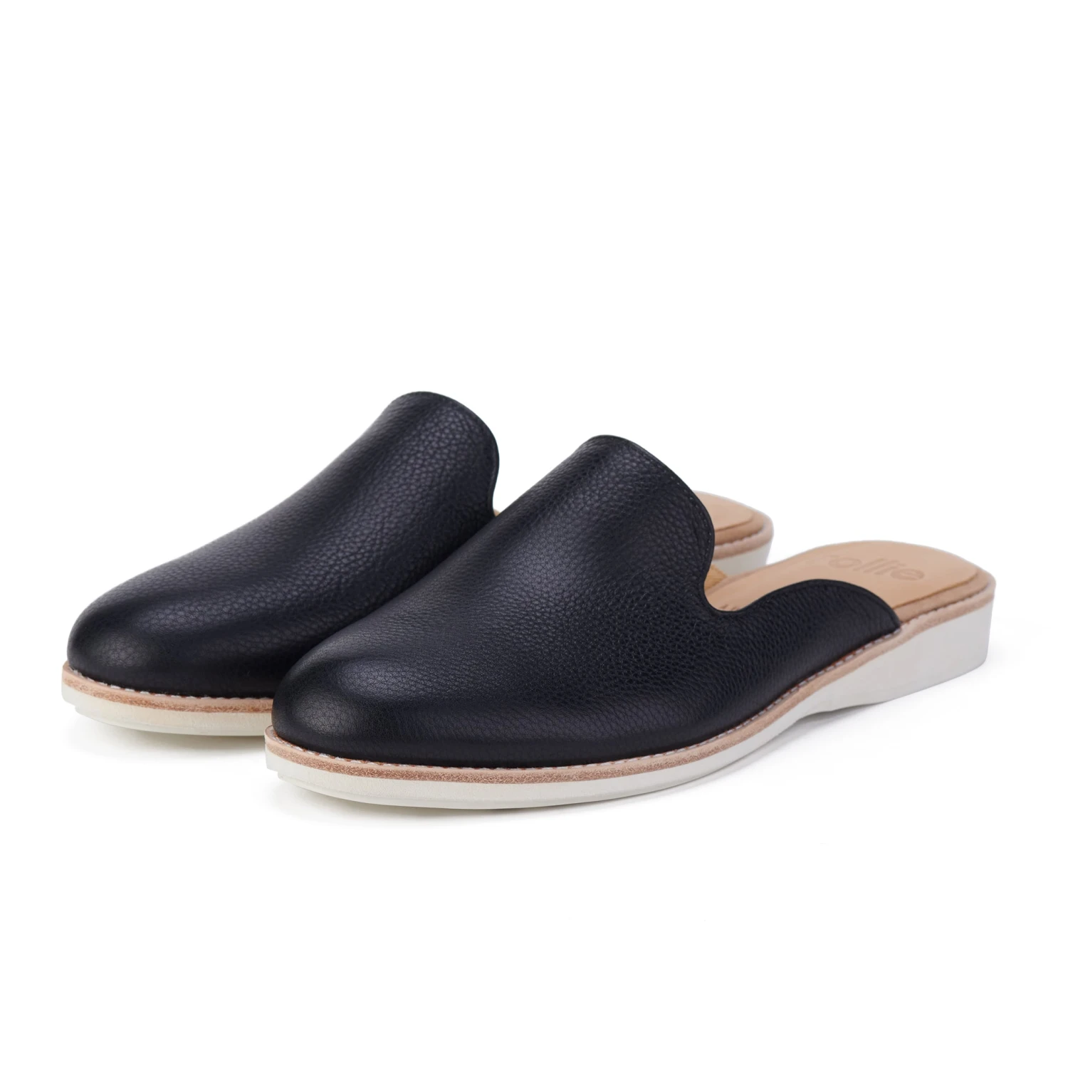 Rollie Nation Back In Stock Derby Mule Black Tumble 5 Rollie Nation Back In Stock Derby Mule Black Tumble