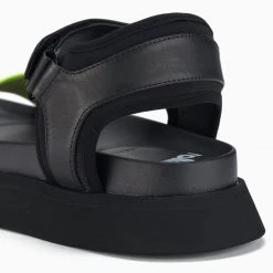 Rollie Nation Acme Sandal Black/Neon Yellow All Shoes