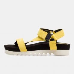 Rollie Nation Sandal Tooth Wedge Yellow