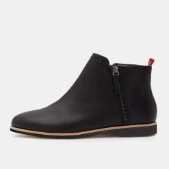 Rollie Nation All Shoes Side Zip Boot All Black