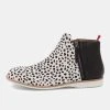 Rollie Nation Side Zip Boot Medium Snow Leopard/Black All Shoes