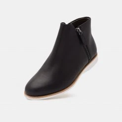 Rollie Nation Side Zip Boot Black Leather 2.0 All Shoes