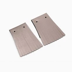 Rollie Nation Party Edit Reversible Leather Kilt Set Black / Pewter (2 Per Set)