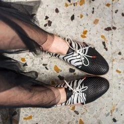 Rollie Nation All Shoes Slingback Punch Black / Zebra Pony