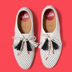 Rollie Nation Leather Tassel Set Black (4 Per Set) Accessories