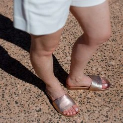 Rollie Nation All Shoes Tide Slide Rose Gold